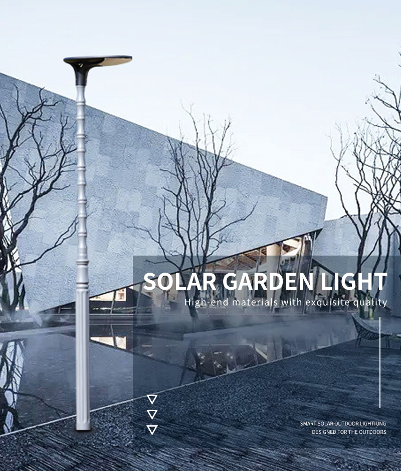 modern style aluminium swan led all in one solar countyard lamp supplier