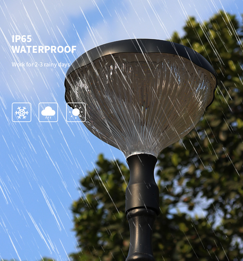 high quality PC diffuser solar garden lamps manufacturer