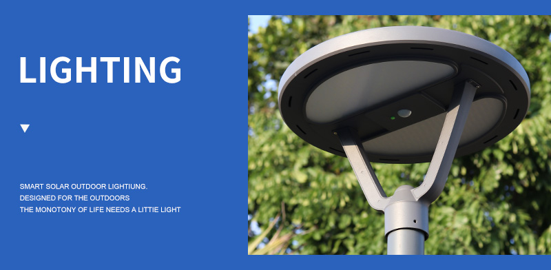 half-moon led solar urban light export