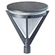 High quality  aluminium all in one led garden light manufacturer