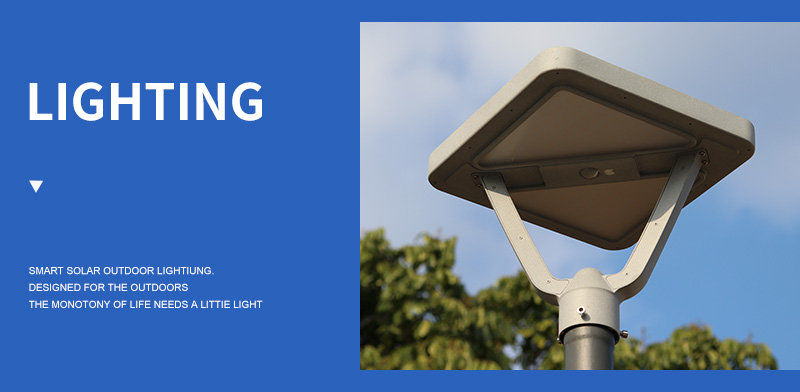 smart modern half-moon led all in one solar yard lamp manufacturer