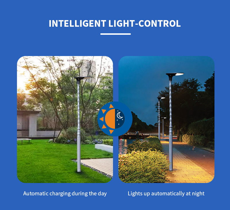 modern style aluminium swan led all in one solar countyard lamp wholesaler
