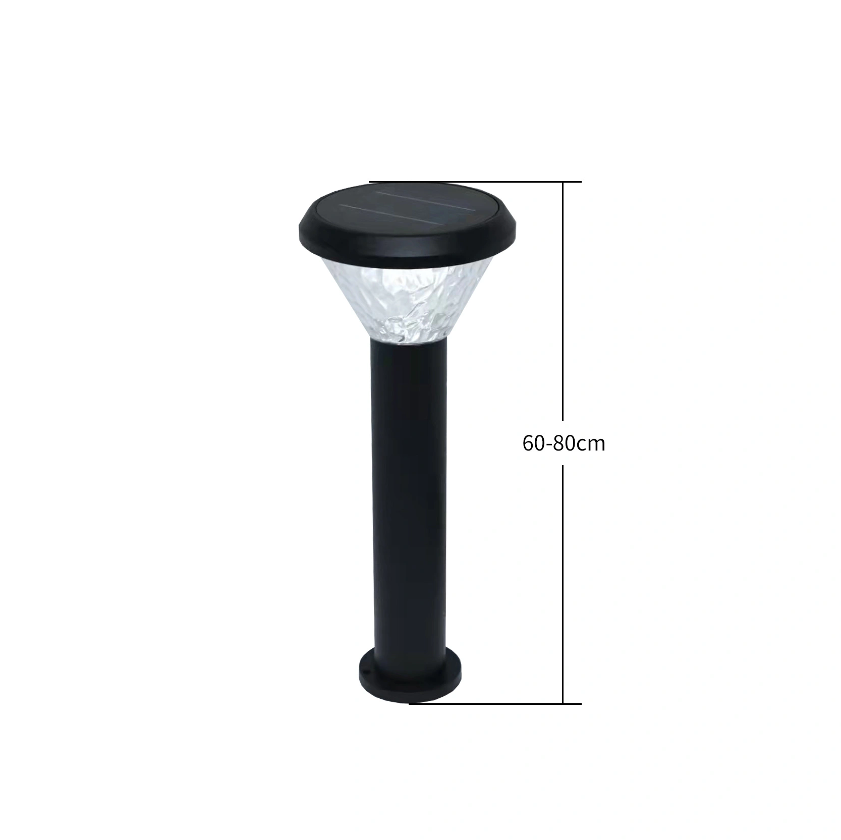 60-80cm pc led solar lawn lights manufacturer