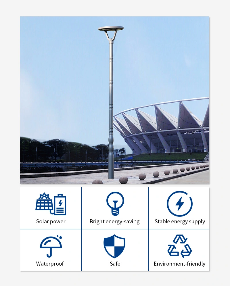 half-moon led solar urban light supplier