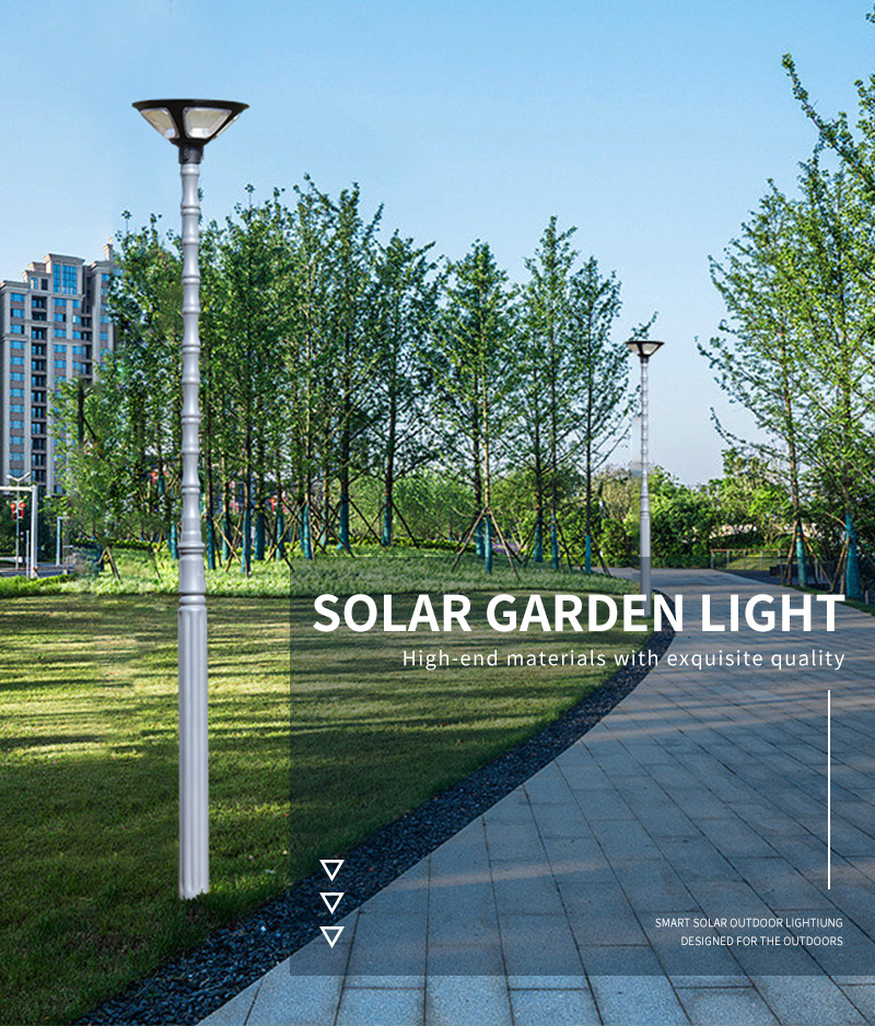 15W solar garden light manufacturer