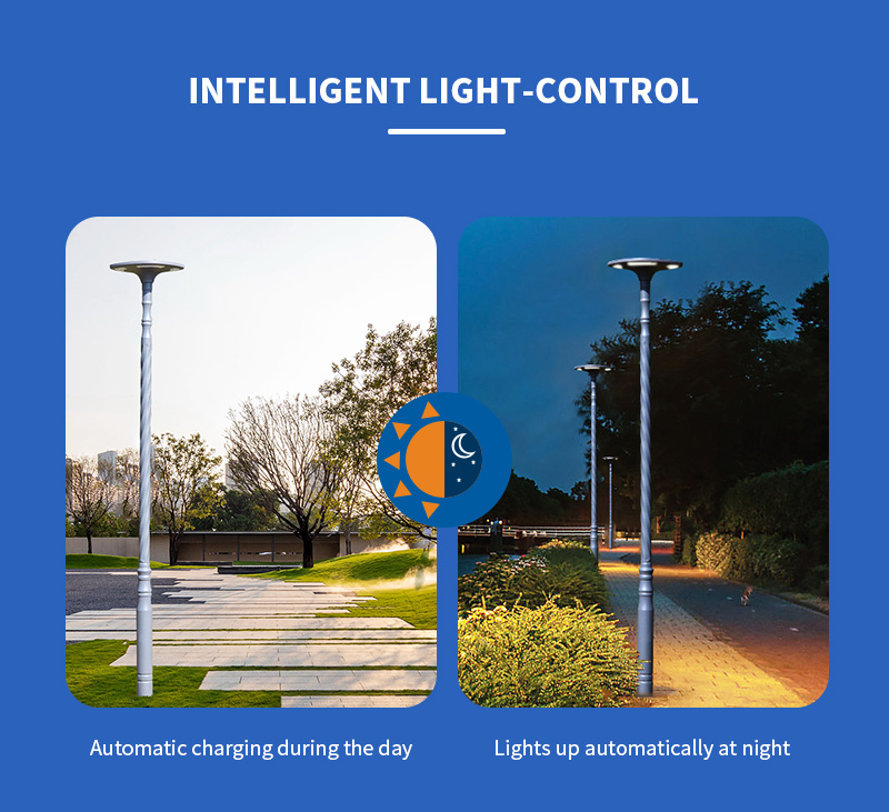 smart led solar garden lights manufacturer