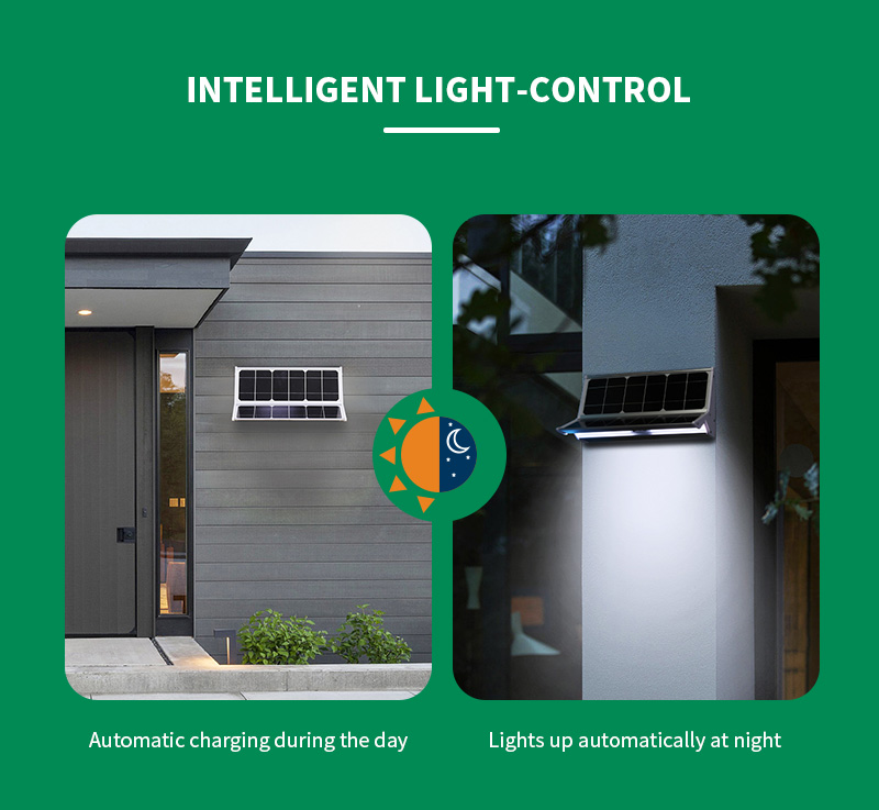 smart double-sided all in one solar wall lamp supplier