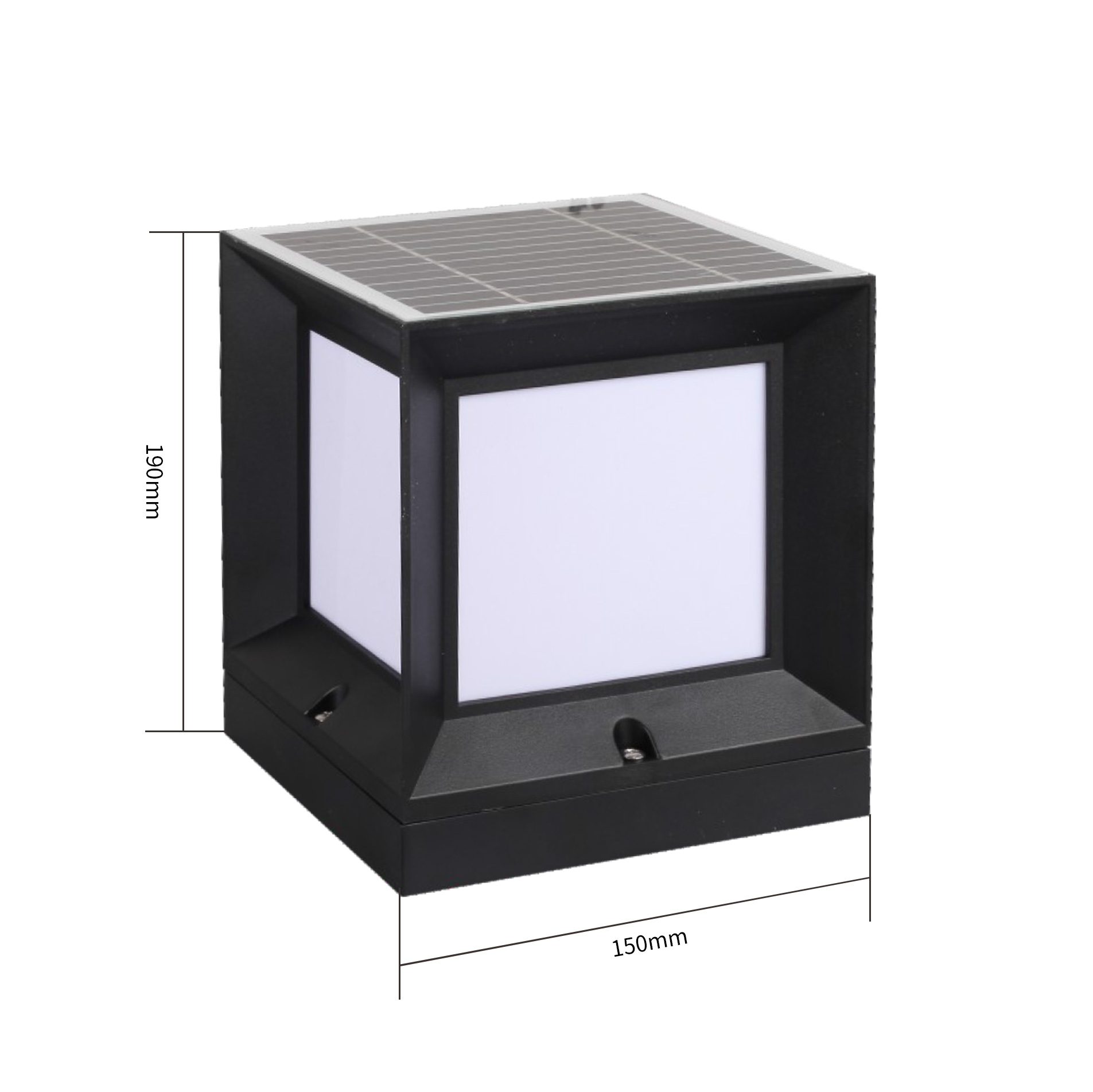 aluminium pillar lamp manufacturer