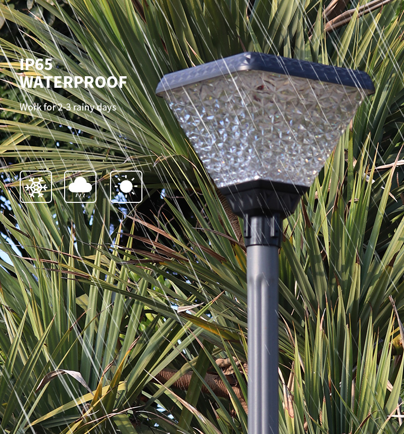 waterproof modern all in one solar garden lamp supplier