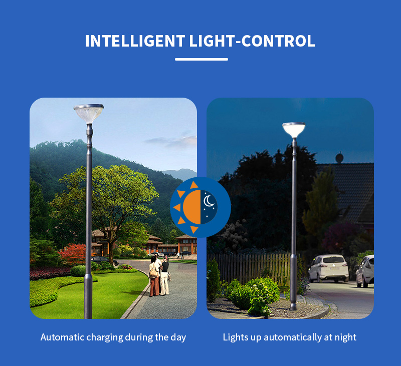 Sunflower all in one solar garden lamps supplier