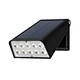 trapezoid led all in one solar wall light  suitable for villa