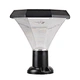 all ine one PC led solar column lamp manufacturer