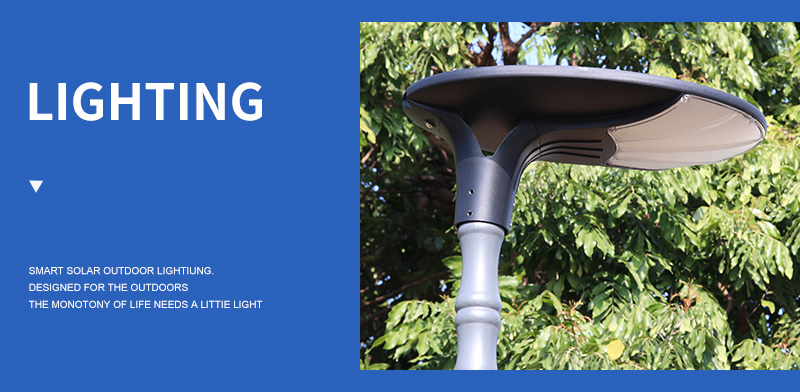modern style smart swan led all in one solar countyard lamp supplier