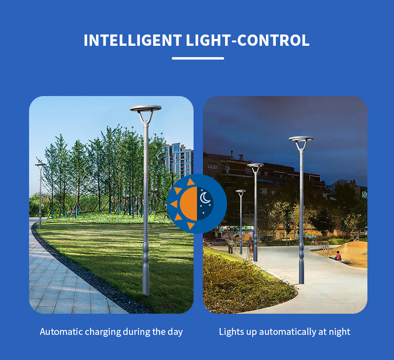 wholesale high quality half-moon led solar urban light