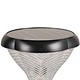 camellia pc led solar pillar lamp manufacturer