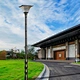 Slate all in one solar coundyard lamp manufacturer