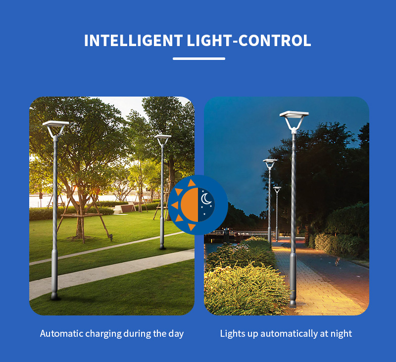 popular modern half-moon led all in one solar yard lamp manufacturer