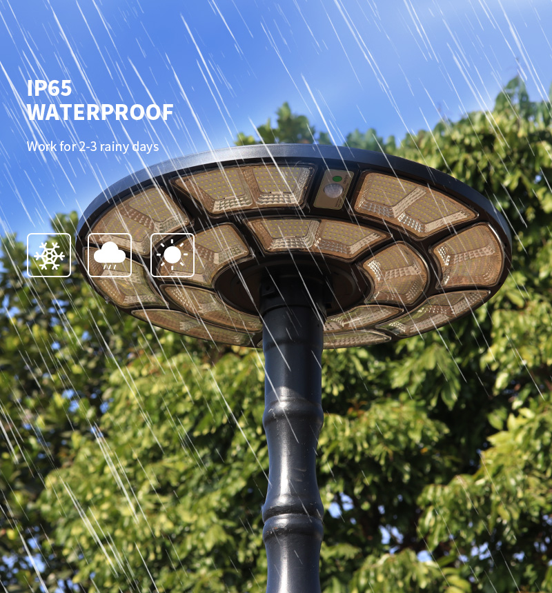 waterproof aluminium led solar garden lighting supplier
