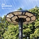 UFO all in one led solar garden lighting exporter