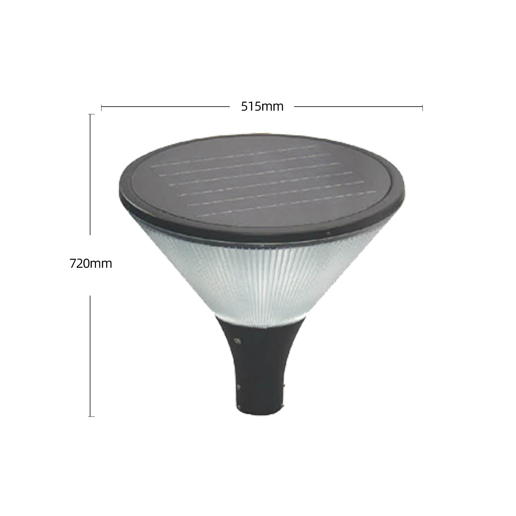 led solar urban light fixture manufacturer