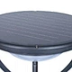 All in one Modern Solar garden light top luminaire manufacturer