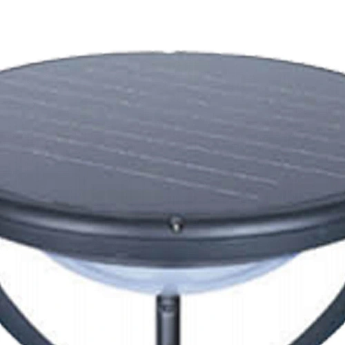 All in one Modern Solar garden light top luminaire manufacturer