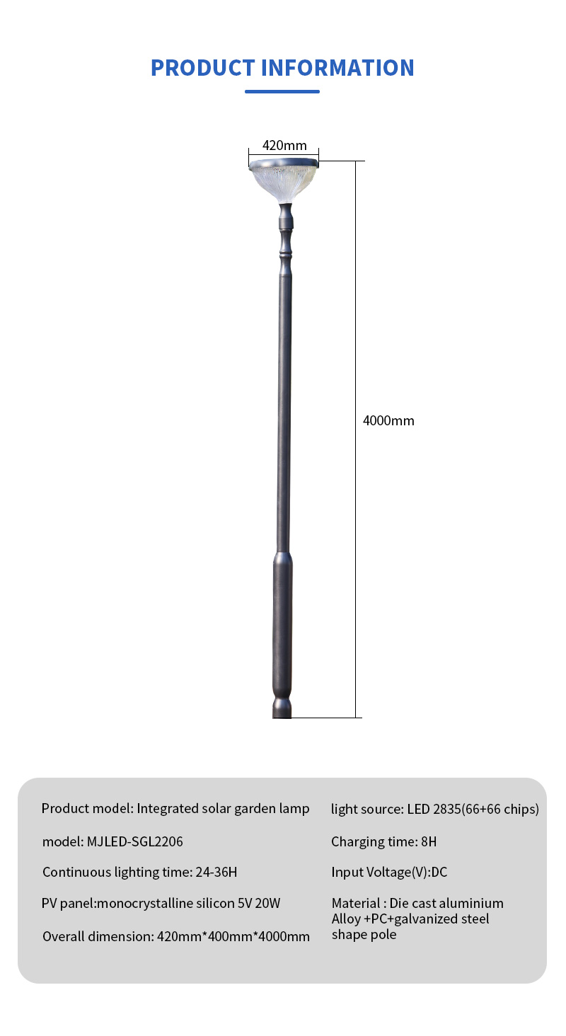 solar garden lamps exporter
