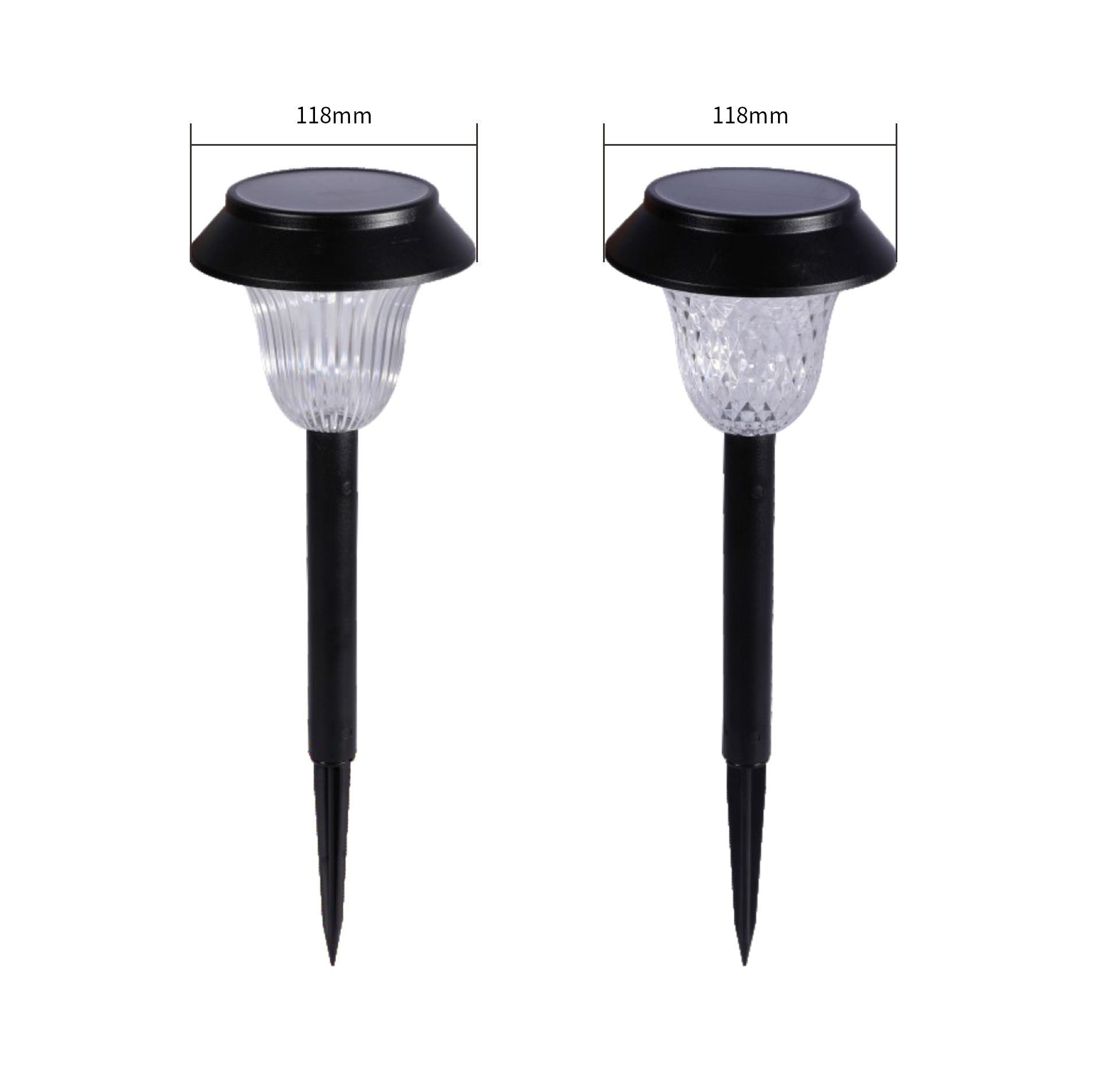 led solar color pin lights manufacturer
