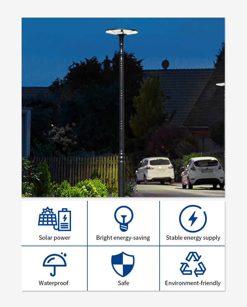 lsame energy all in one led solar garden lighting supplier