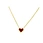 heart shaped pendant necklace
