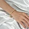 stainless steel bangle and bracelet