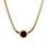 gold plated pendant necklace