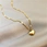 stainless steel necklace pendant