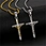 stainless steel gothic cross