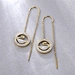 earrings with cz stone