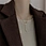 gold plated chain necklace