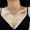 gold plated chain necklace