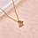butterfly beads necklace pendant