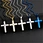 stainless steel cross necklace pendant