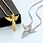 stainless steel necklace pendant