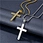 cross stainless steel pendant