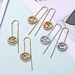 earrings with cz stone
