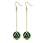 fashion women round earrings