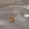 18k gold stainless steel