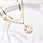 stainless steel pendant necklace