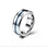 simple stainless steel ring
