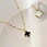 four leaf clover necklace jewelry