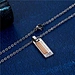 stainless steel pendant necklace