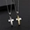 stainless steel pendant cross