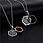 stainless steel pendant necklace